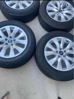 Subaru OEM Wheels with Yokohama Tires – Set of 4