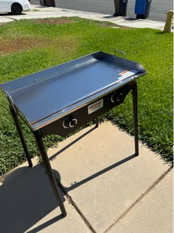 Double Burner With Plancha 31x17