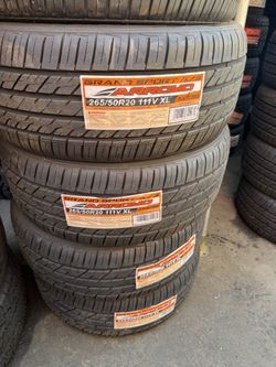 265/50R20 Arroyo Free Mount And Balanced Included
