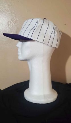 Brand New Purple And White Snapback Hat