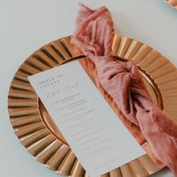 150 Cheesecloth Napkins - Wedding