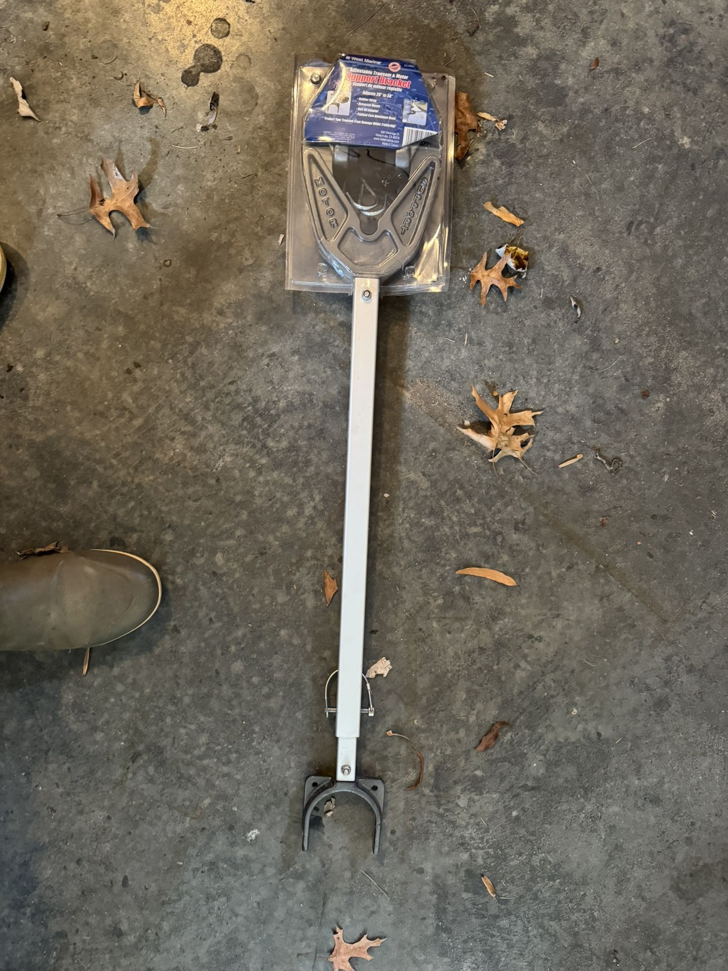 Adjustable Transom & Motor Support Bracket