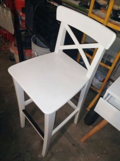High pUb style Chairs Never Used