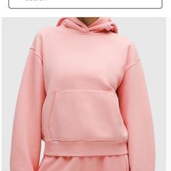 Lululemon Women's Steady State Hoodie tea rose M