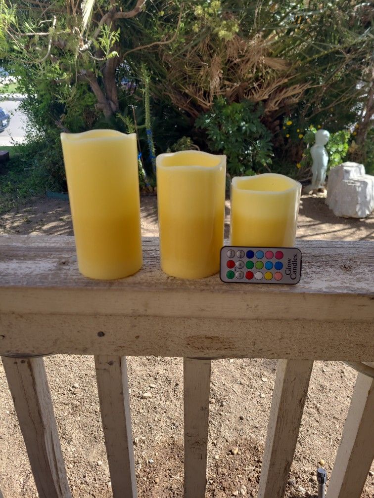 Candles Set Of 3 To