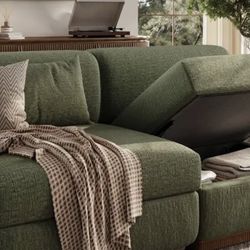 Couches with Storage/ LivingRoom Furniture/ Sectional with Storage/ Customizable/ All Colors - No Credit Needed - Same Day Delivery - No Money Down - 
