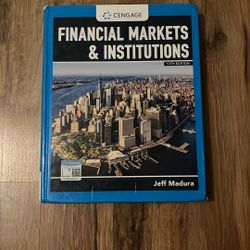 Financial Market & Institution 13Th Edition Jeff Madura 