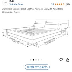 Black Bed Queen from Zuri store