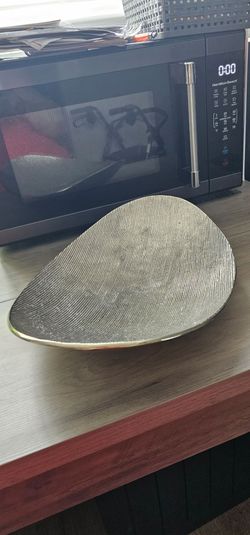 Decorative silver tray