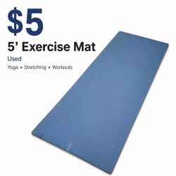 5' Exercise / Yoga Mat – Used – $5