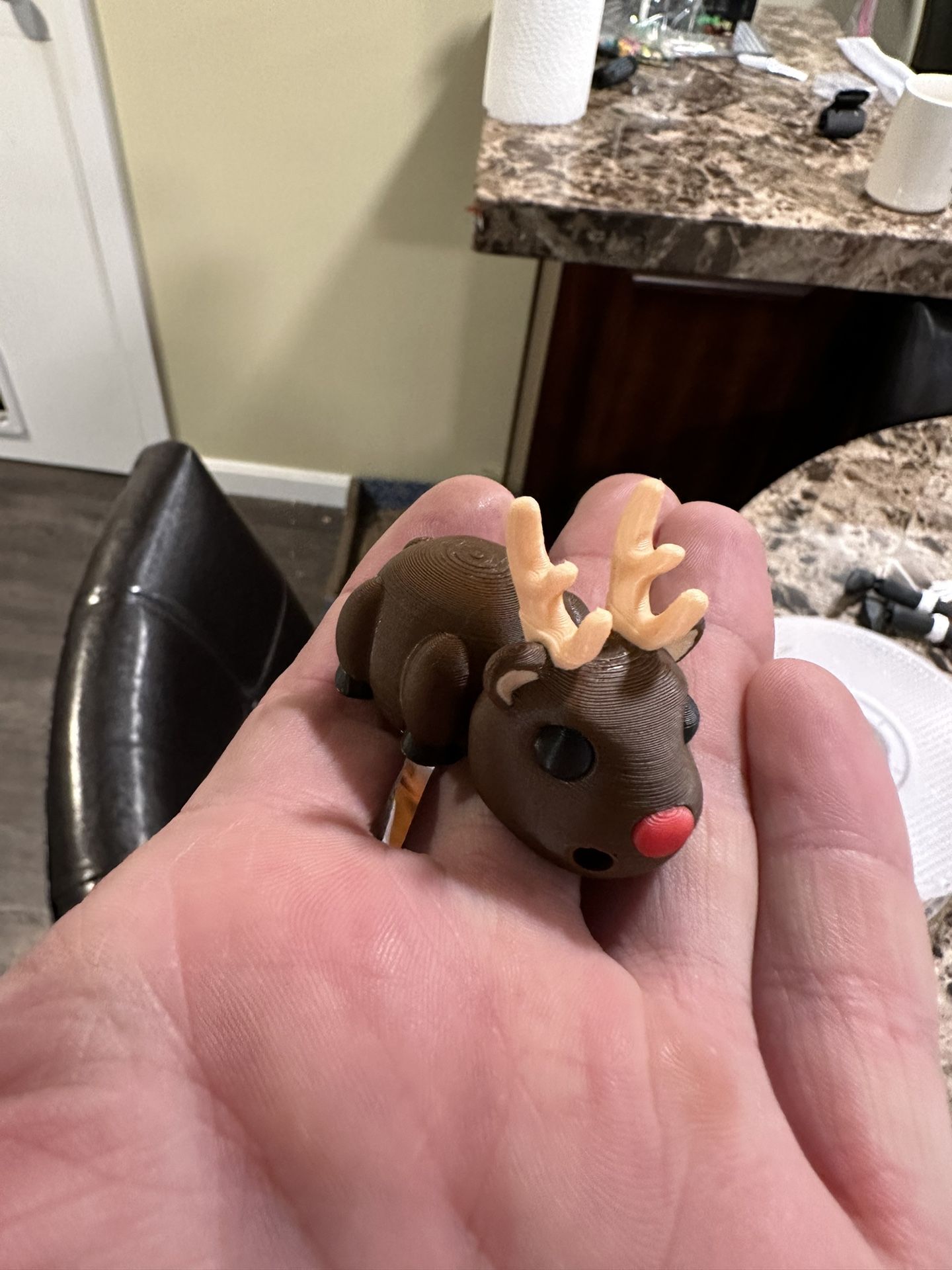 3D Printed Reindeer