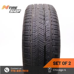Pair of 2 Take Off 235/55R19  101H  Continental  Cross Contact RX