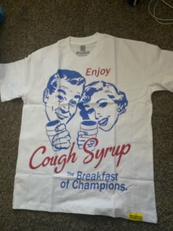 Bape x different brands and cough syrup shirts 40