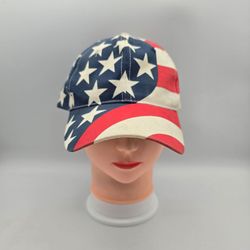 Unbranded Patriotic USA American Flag Adjustable SnapbackHat. 5
