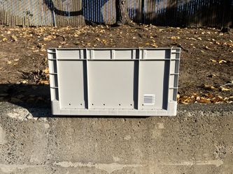 87 Hard Plastic Bins Made In USA