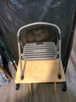 1 Step All Steel Folding Step Stool.
