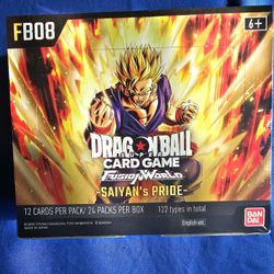 Dragon Ball Super Fusion World Saiyans Pride Booster Box
