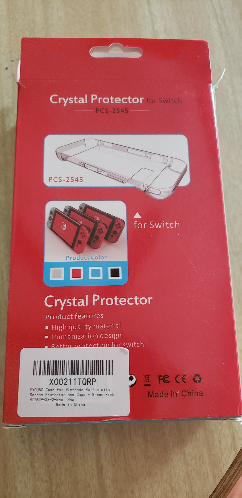 Nintendo switch protective cover