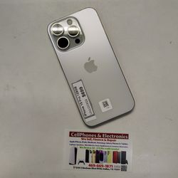 iPhone 15 Pro 128GB Factory Unlocked Excellent Condition - On Special Cash Deal $499