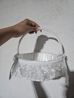 Flower Girl Basket Recuerdos Basket Favors Basket