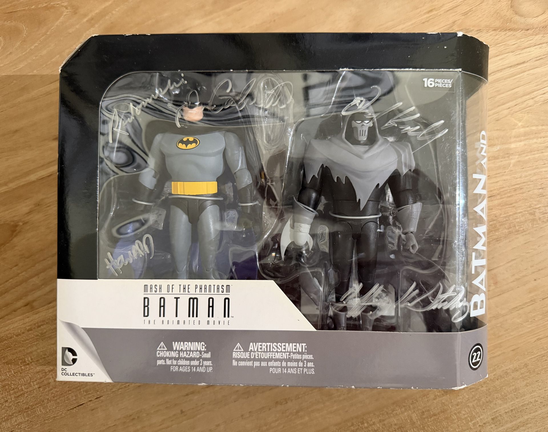 SIGNED DC Collectibles Mask of the Phantasm Batman the Animated Series
