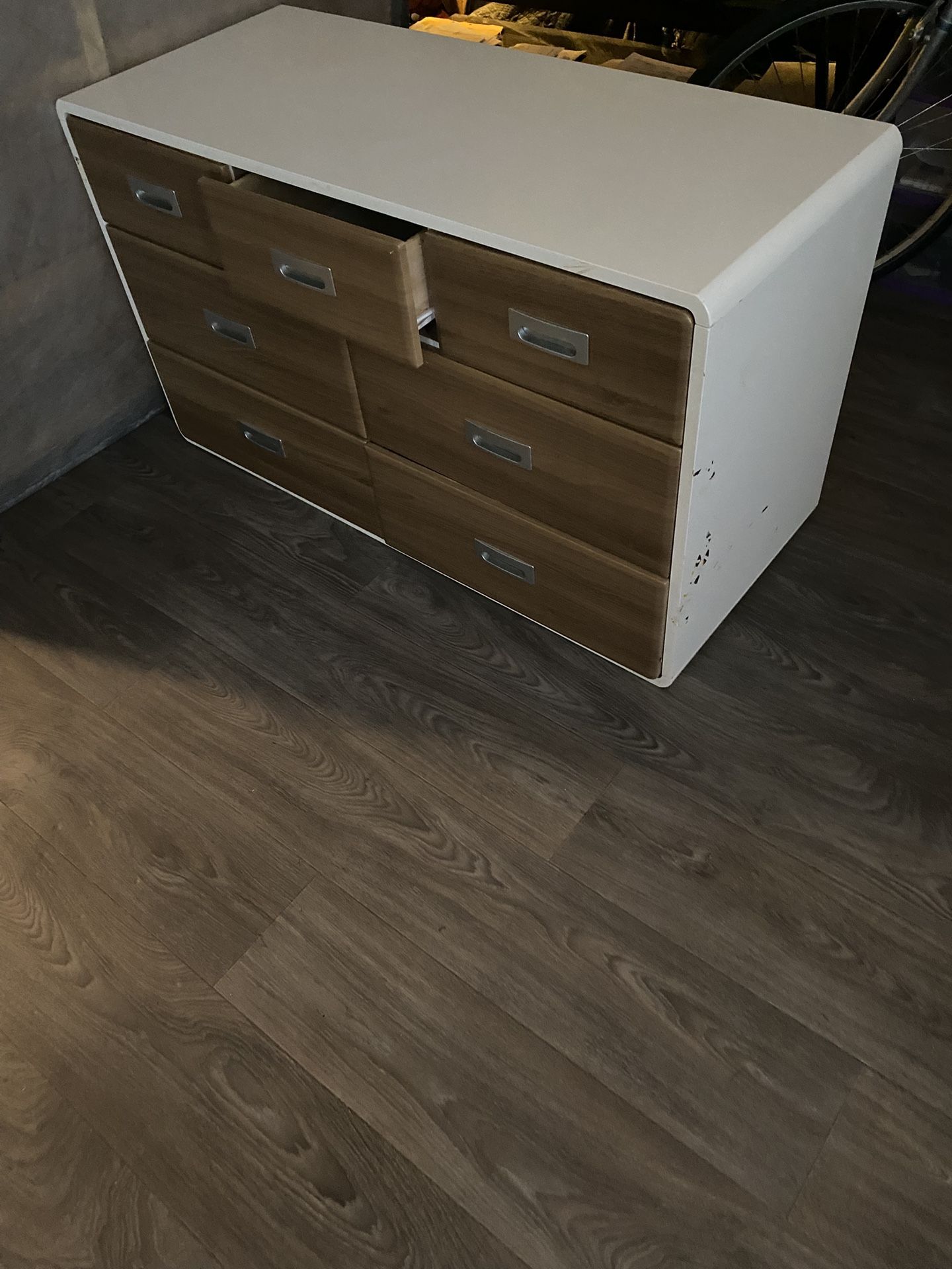 Dresser and Box Spring