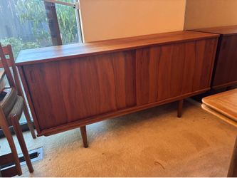 Mid century modern credenza
