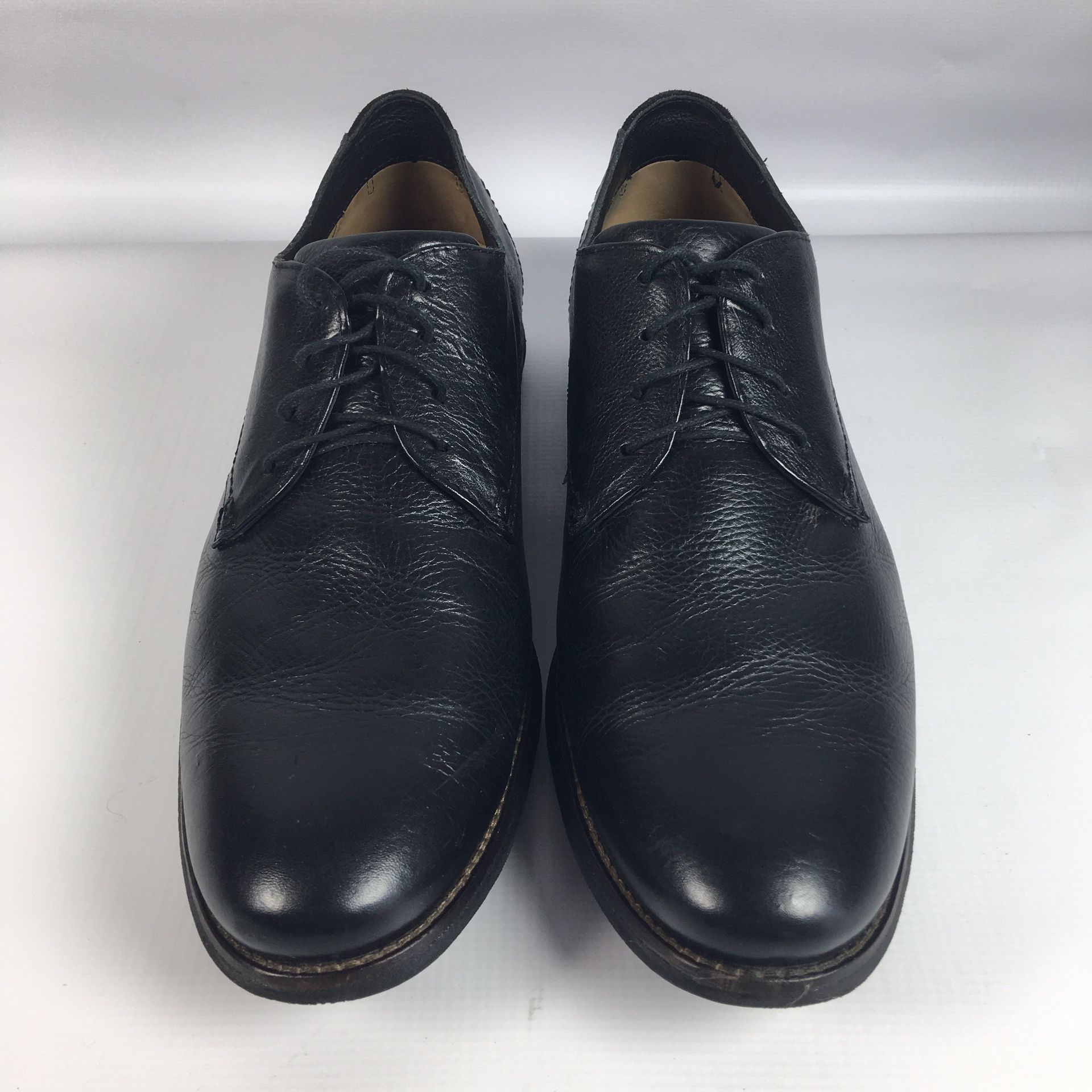 DRESS SHOES SIZE 12 AMERICAN CLASSIC BY DELARENTIS COLOR BLACK