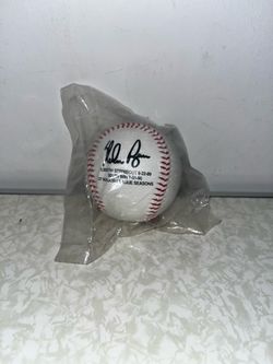 Nolan Ryan Commemorative Signed Baseball
