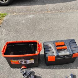 Craftsman Work Bench Tool Box And Accessories 