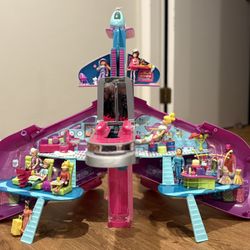 Polly Pocket Jumbo Jet w/ original box