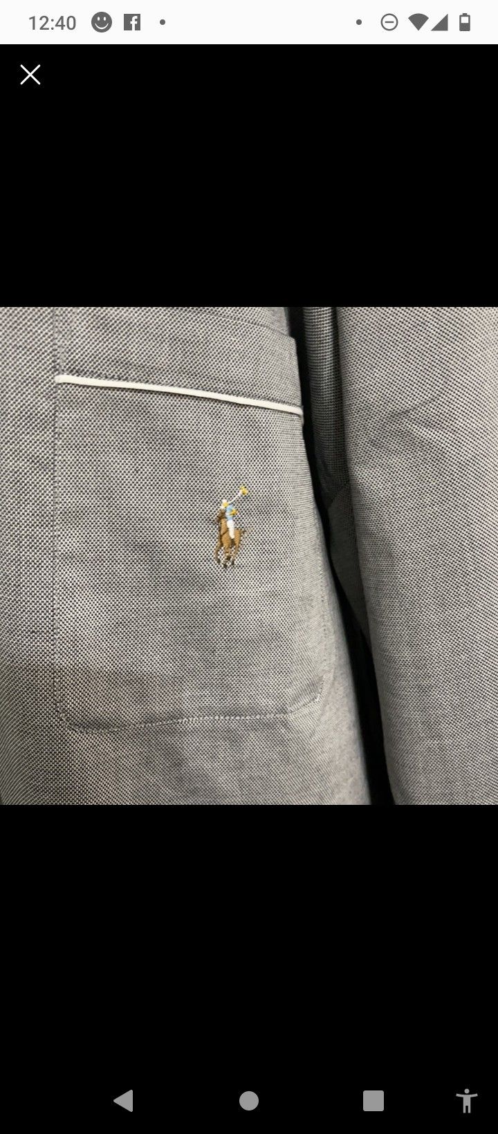 Polo Sleep Pajamas Top