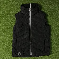 Womens Michael Kors Puffer Jacket Vest Cost Sweater Size Small