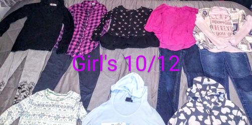 Girl's Size 10/12 Bundle