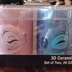 Disney's 3-D Stitch & Angel  Kissing 