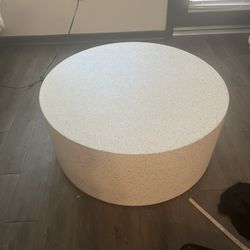 CB2 Concrete Coffee Table 