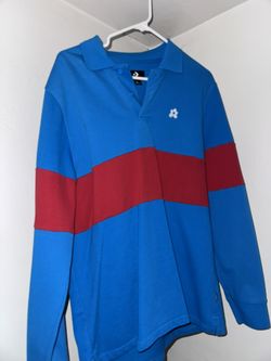 Converse x Golf Le Fleur Long Sleeve Polo Shirt Top Mens Size L