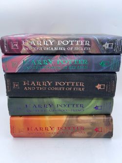 Harry Potter Complete Hardcover Set 1–7 First American Editions