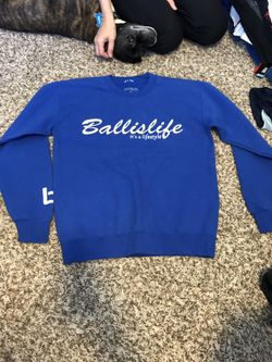 Ball is life crew neck size small