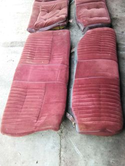 81-88 G BODY 2 door back seats