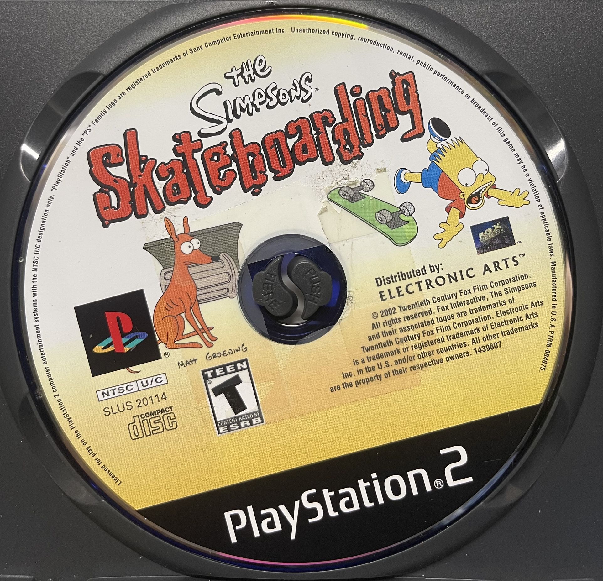 The Simpson's Skateboarding - PlayStation 2: Video Games 