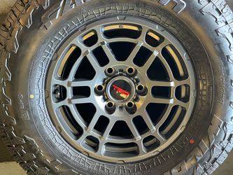 17” TOYOTA TACOMA/4RUNNER WHEELS AND TIRES