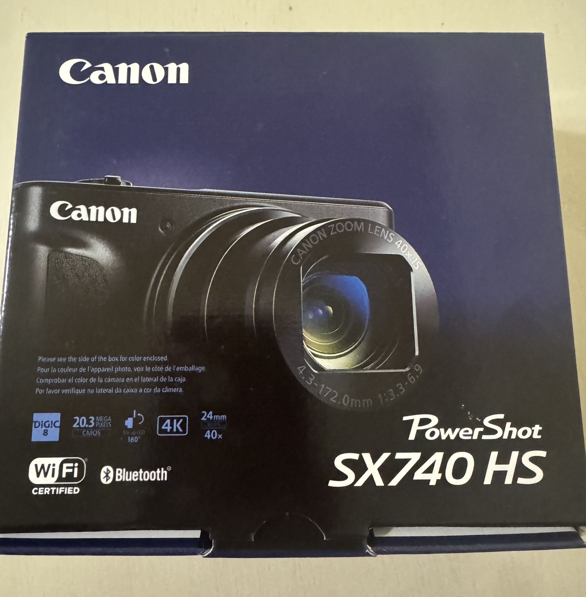 Canon SX740 HS