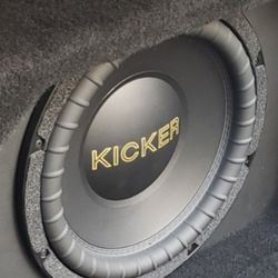 Kicker Gold 12in Subwoofer 