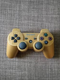Official Gold Sony Ps3 PlayStation 3 Dualshock 3 Oem Controller