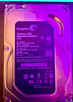 Seagate 2TB 7200RPM SATA HDD – Tested Working