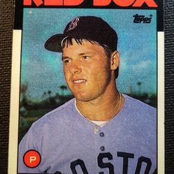 1986 Topps Baseball Card #661 Roger Clemens
