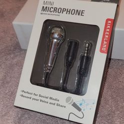 Kikkerland Mini Microphone 