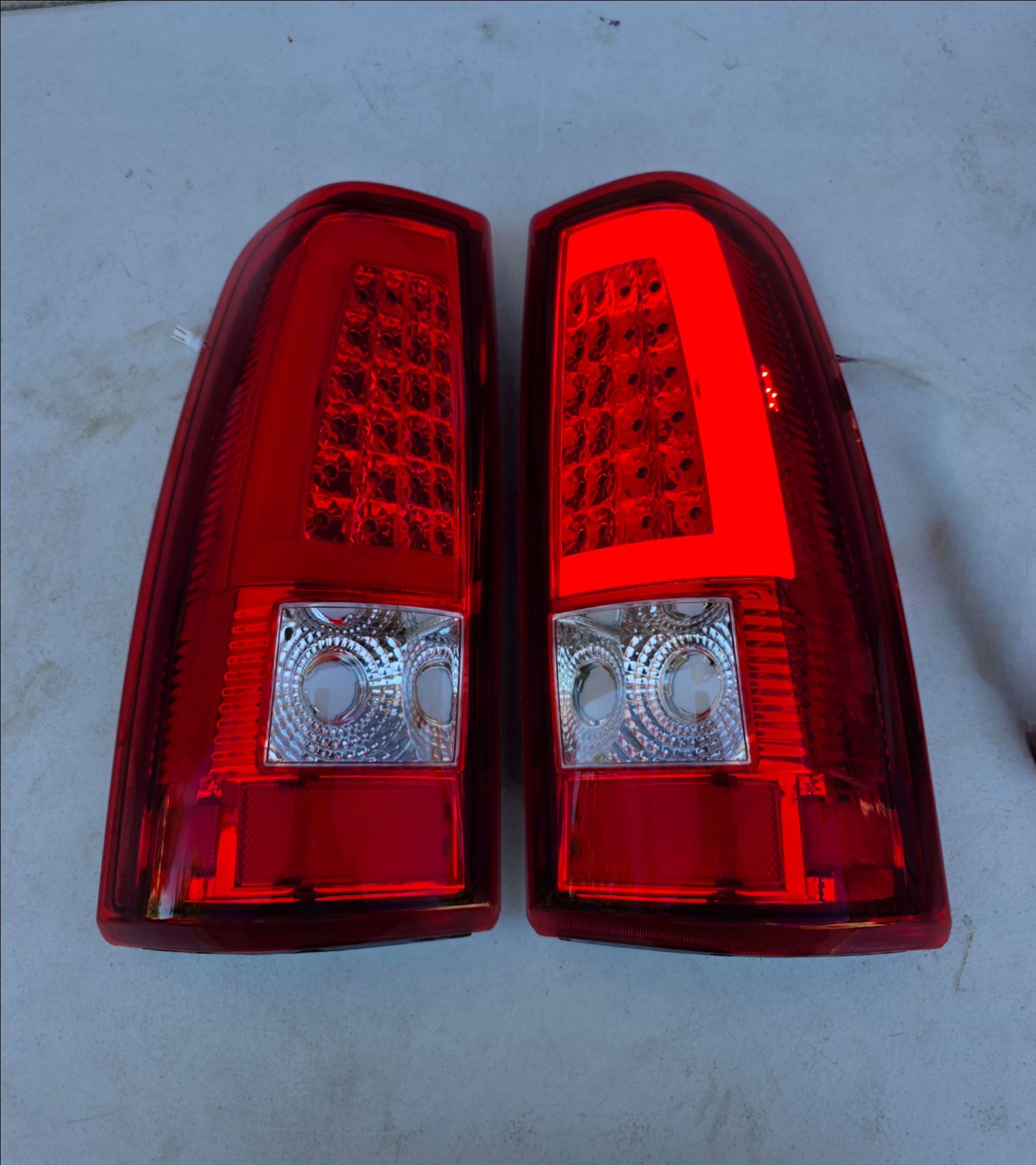 03-06 Chevrolet Silverado Gmc Sierra LED Taillights Luces Traseras Calaveras Focos Luces Chevy