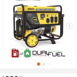 Generador Champion Gas.  7850 Power. 